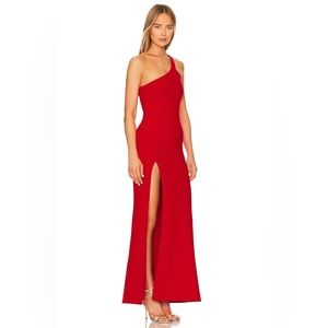 REVOLVE NBD Evan Gown red size small NWT